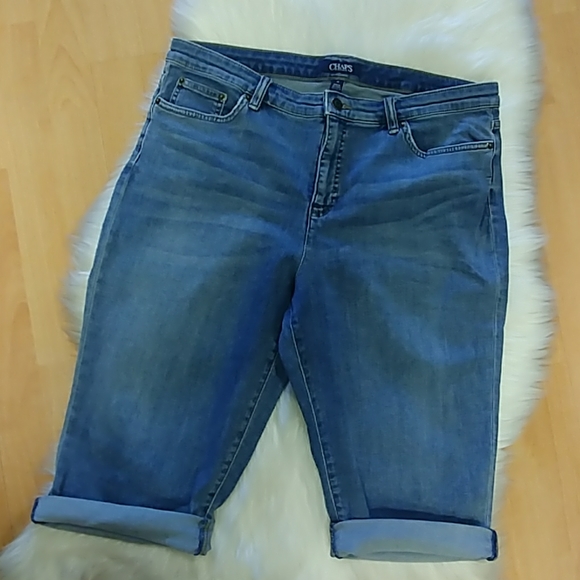 Chaps Pants & Jumpsuits Chaps Denim Capri Jeanssize 6 Poshmark